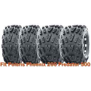 16x8-7 WANDA ATV tires set for 2004 Polaris PREDATOR 50 4